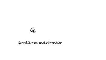 Imagen de GB Gordito es más bonito