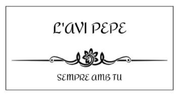 Imagen de L'avi Pepe sempre amb tu