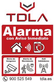 Imagen de TDLA ALARMA CON AVISO INMEDIATO 24 ENVIO DE IMAGENES ALERTA DE MOVIMIENTO ANTI INHIBIDORES 900 525 549 TDLA.ES