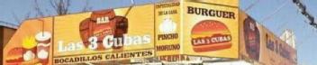 Imagen de EL NOMBRE LAS 3 CUBAS EL LOGOTIPO CON LAS CUBAS Y EL NOMBRE LAS 3 CUBAS