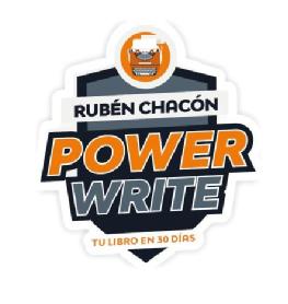 Imagen de RUBÉN CHACÓN POWERWRITE Tu libro en 30 días