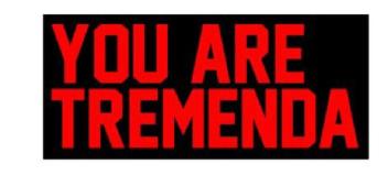 Imagen de YOU ARE TREMENDA