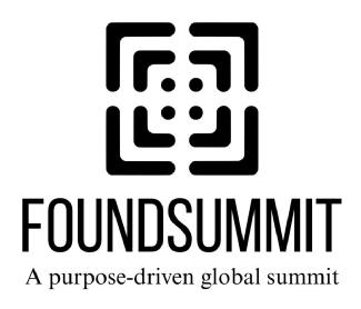 Imagen de FOUNDSUMMIT A PURPOSE-DRIVEN GLOBAL SUMMIT