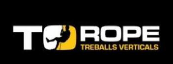 Imagen de To Rope Treballs Verticals y Torope Treballs Verticals. Se solicita el registro sobre ambas denominaciones. Ambas en Tipología de letra Microgramma DBold EXT