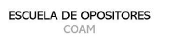 Imagen de ESCUELA DE OPOSITORES COAM