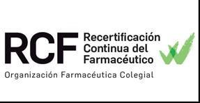 Imagen de RCF RECERTIFICACIÓN CONTINUA DEL FARMACÉUTICO ORGANIZACIÓN FARMACÉUTICA COLEGIAL