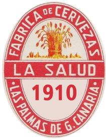 Imagen de LA SALUD 1910 FABRICA DE CERVEZAS LAS PALMAS DE G. CANARIA