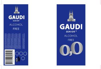 Imagen de Gaudi Senior. Alcohol Free. 0,0