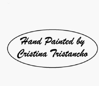 Imagen de HAND PAINTED BY CRISTINA TRISTANCHO