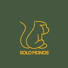 Imagen de Se reivindica el logo con forma de mono y el texto con el nombre de la marca SOLO MONOS