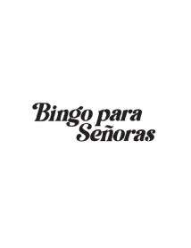 Imagen de Bingo para Señoras