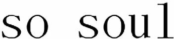 Imagen de SO SOUL, FIG