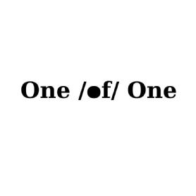Imagen de One of One