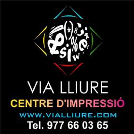 Imagen de VIA LLIURE CENTRE D\'IMPRESSIÓ WWW.VIALLIURE.COM Tel. 977 66 03 065