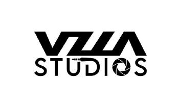 Imagen de abreviado de palabras cable TRS disco de AUDIO musical insertados en la palabra STUDIOS