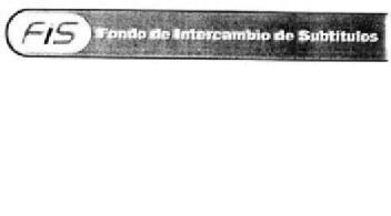 Imagen de FIS FONDO DE INTERCAMBIO DE SUBTITULOS