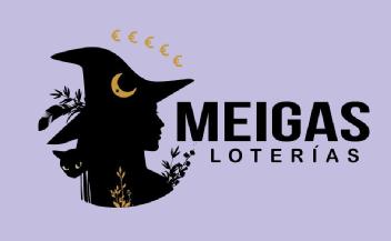 Imagen de MEIGAS LOTERÍAS ( fuente tipográfica MEIGAS: Bebas Neue y LOTERÍAS: Arial Rounded MT Bold)