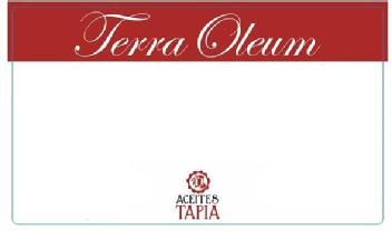 Imagen de TERRA OLEUM ACEITES TAPIA