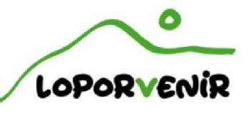 Imagen de LOPORVENIR en mayúsculas y color negro con la 