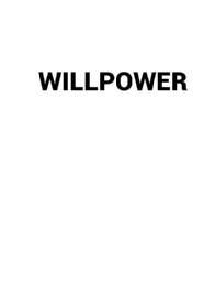 Imagen de WILLPOWER