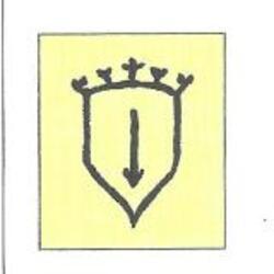 Imagen de Es una marca para ganado de lidia. Señalarse/identificarles para lidiarlos en las plazas de toros. La marca esta inscrita desde el 1953 en el grupo ganadero 