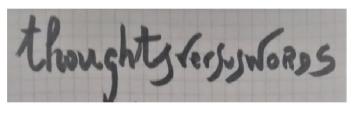 Imagen de thoughtsversuswords
