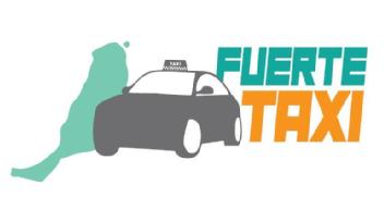Imagen de fuertetaxi, fuerte taxi, coche de taxi, silueta isla de Fuerteventura