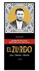 Imagen de JAMÓN DE BELLOTA CIEN POR CIEN NATURAL EL ZURDO José Martín Martín 1921