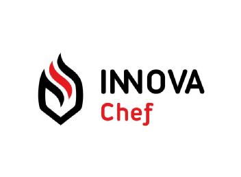 Imagen de Rediseño de identidad del logo, basado en la llama de un fogón de cocina y la silueta del escudo del logo anterior