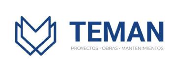 Imagen de TEMAN CON LETRAS MAYÚSCULAS EN AZUL MARINO