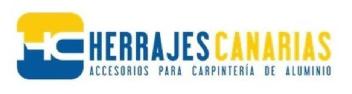 Imagen de HC HERRAJES CANARIAS ACCESORIOS PARA CARPINTERIA DE ALUMINIO