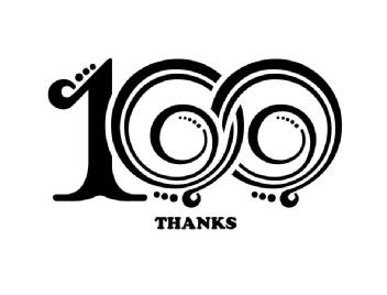 Imagen de 100 THANKS
