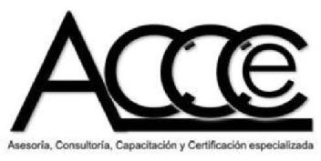 Imagen de ACCCE ASESORIA CONSULTORIA CAPACITACION Y CERTIFICACION ESPECIALIZADA