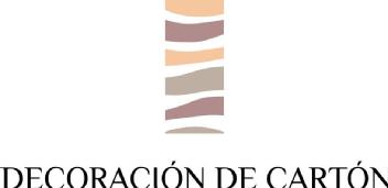 Imagen de DECORACIÓN DE CARTÓN