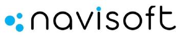 Imagen de NAVISOFT, DISPONE DE TRES CIRCULOS AL PRINCIPIO DE DISTINTOS TAMAÑOS DE COLOR AZUL