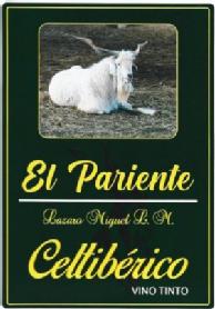 Imagen de EL PARIENTE CELTIBERICO VINO TINTO