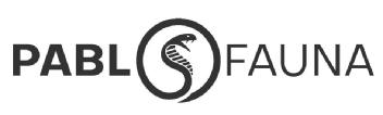 Imagen de Contiene la palabra completa 'Pablofauna', o sus derivados, por separado, 'Pablo Fauna', junto a una imagen que representa una serpiente, además, integrada dentro de una 'O' mayúscula o minúscula
