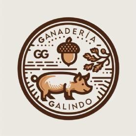 Imagen de Las iniciales GG, la bellota, el cerdo, Ganadería Galindo