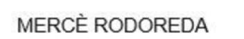 Imagen de MERCE RODOREDA