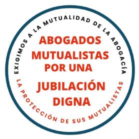 Imagen de abogados mutualistas por una jubilación digna