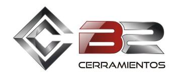 Imagen de LA LETRA C (REFERENCIA UNA FORMA GEOMETRICA, COMO PUEDE SER UNA VENTANA)B2 CERRAMIENTOS ( REFERENTE AL APELLIDO DEL SOLICITANTE Y LA ACTIVIDAD EMPRESARIAL)