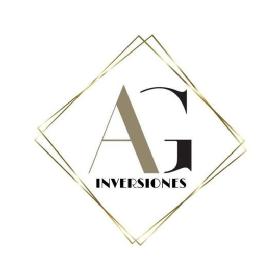 Imagen de LETRAS A Y G. SIENDO LA A DE COLOR DORADO Y LA G DE COLOR NEGRO. CON LA PALABRA INVERSIONES DEBAJO DEL LOGO EN COLOR NEGRO. ENVUELTAS EN UNDOBLE ROMBO DE COLOR DORADO CON BRILLOS EN DETERMINADOS SEGMENTOS DELLOGO