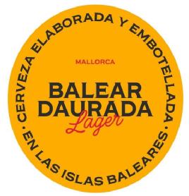 Imagen de MALLORCA BALEAR DAURADA LAGER CERVEZA ELABORADA Y EMBOTELLADA EN LAS ISLAS BALEARES