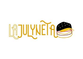 Imagen de El logo es unas letras y una hamburguesa con visera de gorra