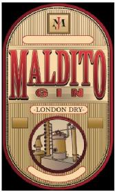 Imagen de J.M. MALDITO GIN LONDON DRY