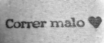 Imagen de correr malo