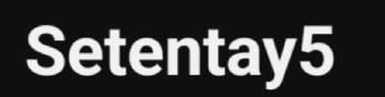 Imagen de Combinación de letras y número para nombrar al número 75. Comienza con S en mayúscula y remata con un número 5 y no existen espacios en la palabra/logo formado