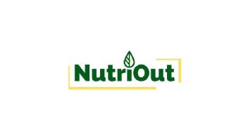 Imagen de El nombre de NutriOut, la hoja con el patrón de colores y estructural, son nuestra imagen representativa ahora y para futuros proyectos