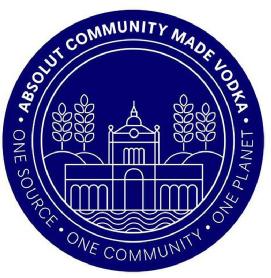 Imagen de ABSOLUT COMMUNITY MADE VODKA ONE SOURCE ONE COMMUNITY ONE PLANET