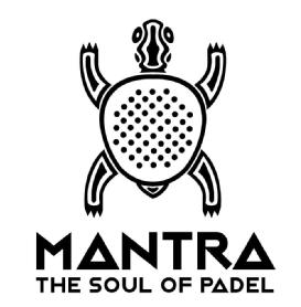 Imagen de MANTRA The Soul of Padel. Tortuga maorí diseñada específicamente con una pala de padel en el lomo de la misma